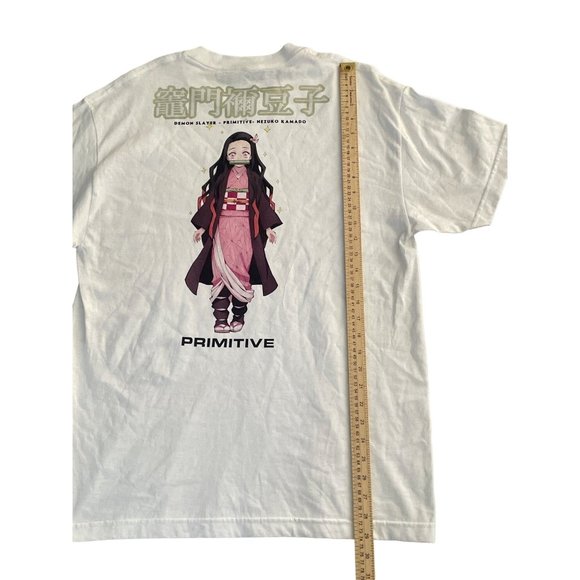 Men's PRIMITIVE Demon Slayer Nezuko Kamado Graphic T-Shirt sz Large Anime - Picture 4 of 4